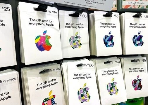 Apple gift cards