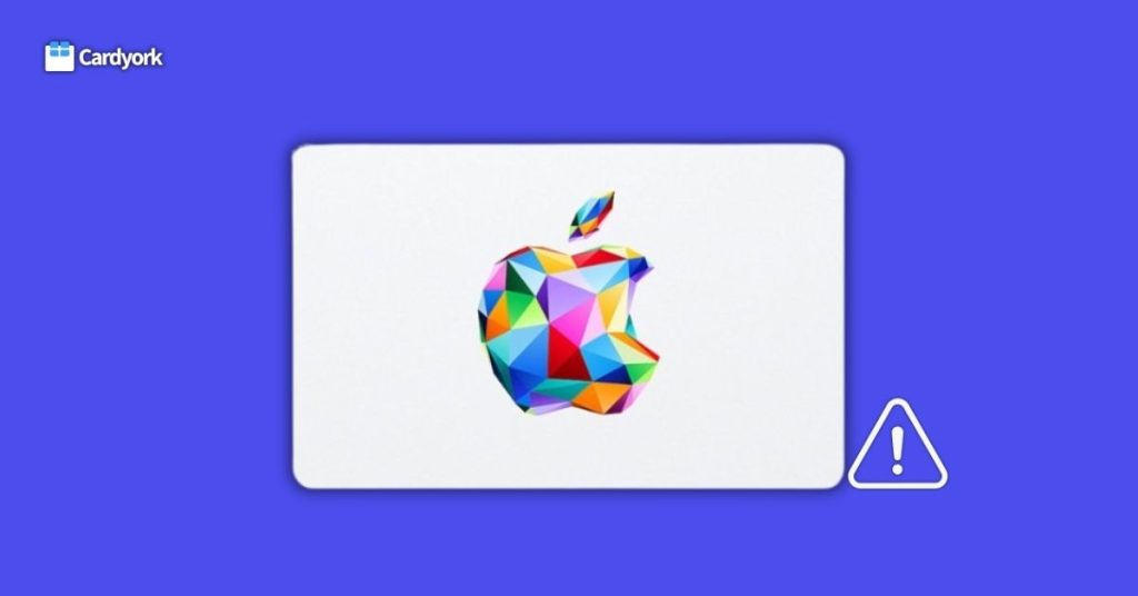 Apple gift card errors causes and Solutions 1