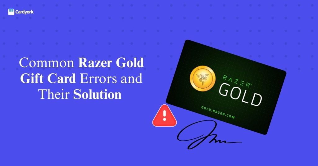 common razer gold gift card errors