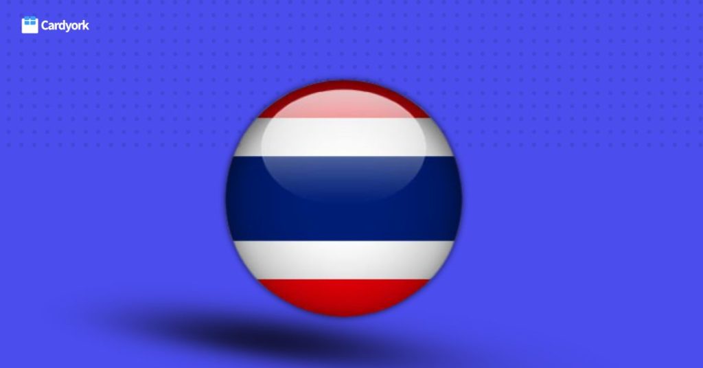 top 5 popular gift cards in thailand